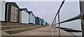 Beach huts, Felixstowe in IP11 9QF