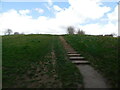 Steps towards Halsey Drive, Spring Fields in HP1 3QD