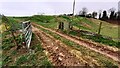 Gateway across track to St Martin's Church from Crooked Holme in CA8 2AA