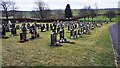 Cemetery on south side of Old Church Lane in CA8 2AA