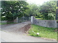 Gate entrance to Marsh Farm in SA4 3TP