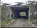 Underpass below A303 with footpath going towards Cow Down in SP10 2DJ