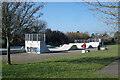 Skate Park with Graffiti in RG25 3NT