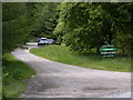 Craigvinean car park, Inver Woods in PH8 0HX