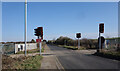 Traffic Lights, Harmondsworth Lane in UB7 0DL