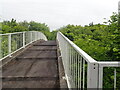 Footbridge across the A484 in SA4 6AB