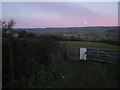 A full moon over the Mendips in BS28 4JS
