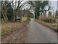 Templeton Road towards retirement village in RG17 9AE