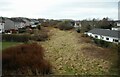 The line of the old railway in G78 3HU