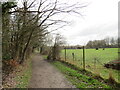 Public footpath near Epsom in KT19 7NS