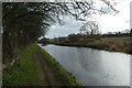 Towpath below Figure of Three Locks in WF12 0QH