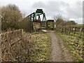Footbridge across the River Swale at Brafferton in YO61 2PS