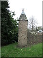 Turret at the entrance to Rothley Court in LE7 7LG