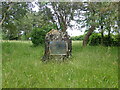 Commemorative Stone near the roundabout south of Kidwelly in SA16 0JE