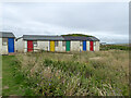 Abandoned units, Brighstone Holiday Centre in PO30 4DT