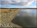 Dam wall of Gaddings Dam in OL14 6JJ