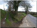 Track and road, Worden Cross in EX22 7NY