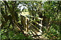 Footbridge over River East Stour in TN25 7EH