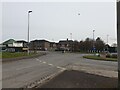 Roundabout on Newtown Road in RG14 7HD
