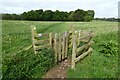 Kissing gate on the Limestone Way in DE45 1LW