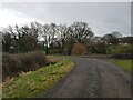 Track to a barn near Sambourne Warren Farm in B96 6NT