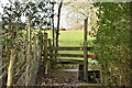 Stile out of Kemp's Wood in TN21 9QH