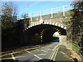Railway bridge over Pilch Lane East in L36 4JP