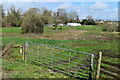 Field and gate on the outskirts of Warminster in BA12 8GR