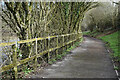 Foot and cycle path beside the A36 in BA12 8GR