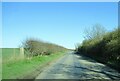 Country  road  toward  Grindale in YO16 4XZ