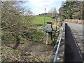 Flood measuring equipment on the River Stour in DY7 5AU