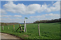 Footpath along Old Lane in RG20 0JB