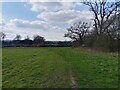 Footpath off Cope Hall Lane in Enborne