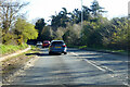 B1438 Ipswich Road into Woodbridge in IP12 4EJ