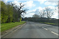 A1152 towards Snape, Rendlesham in IP12 2SZ