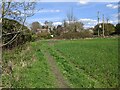 Footpath at Woodborough in SN9 5PN