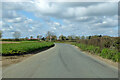 Hargham Road heading west in NR17 1NT