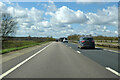 A11 towards London in Roudham and Larling