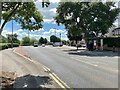 Bus stops on Brandon Road, Binley, Coventry in CV3 2TQ