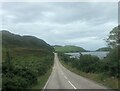 A894 alongside Loch a' Bhadaidh Daraich in IV27 4SX