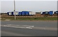 Lorry park by King's Dike near Whittlesey in PE7 1PJ