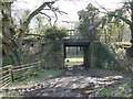 Old railway bridge nr Usk in NP15 1GA