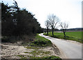 Mill Lane past Six Acre Plantation in NR10 4QA