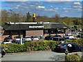 McDonald's restaurant at Northop Services in CH7 6LG