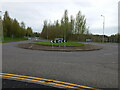 Small roundabout in The Rock in TF3 5AN