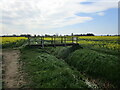Footbridge near Langtoft in PE6 9RG