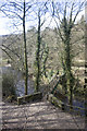Footbridge to Taxal over the River Goyt in SK23 7DY