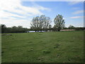 Grassed area between former sand and gravel pits in PE6 9NF