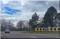 Roundabout on the A523 in SK10 2TB