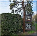 The Mill name sign, Peterchurch, Herefordshire in HR2 0SF